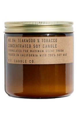 P.F. Candle Co. P.F. Candle Co. Teakwood & Tobacco Soy Candle