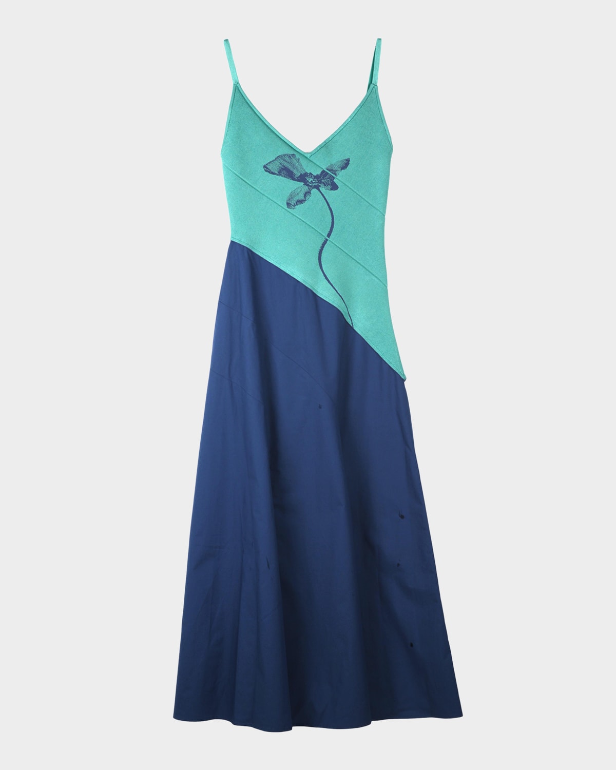 PH5 Barley Mixed-Media Maxi Dress