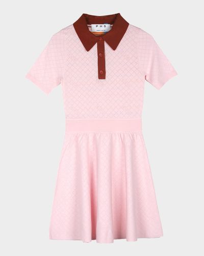 PH5 Joshua Pointelle-Knit Mini Shirtdress