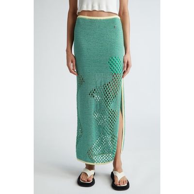 PH5 PH5 Rowan Open Stitch Maxi Sweater Skirt