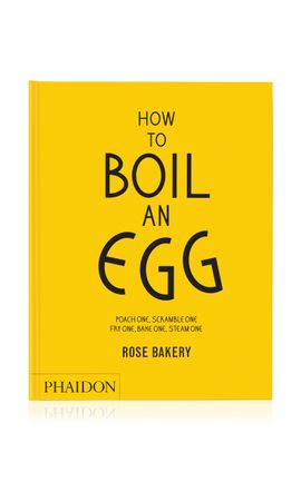 Phaidon Phaidon How to Boil an Egg: A Cookbook Yellow