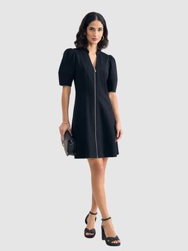 Phase Eight Phase Eight Alima Ponte Zip A-Line Dress