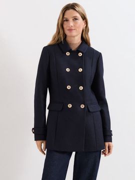 Phase Eight Phase Eight Aurelie Wool Peacoat