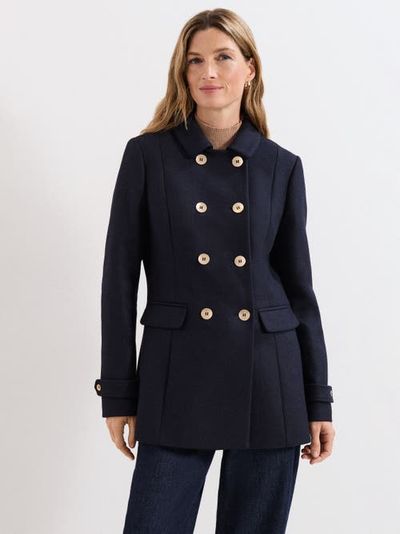 Phase Eight Phase Eight Aurelie Wool Peacoat