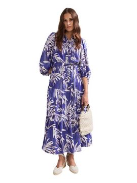 Phase Eight Phase Eight Coralie Print Shirt Midaxi Dress