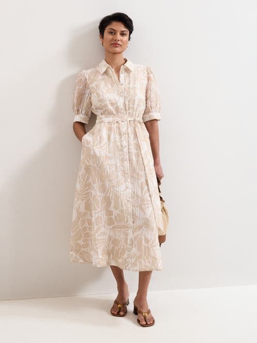 Phase Eight Phase Eight Delphine Belted Midi Shirt Dress