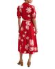 Phase Eight Phase Eight Delphine Lace Collar Belted Dress - 3
