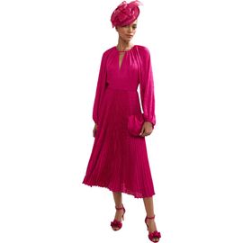 Phase Eight Phase Eight Faye Textured Pleat Dress