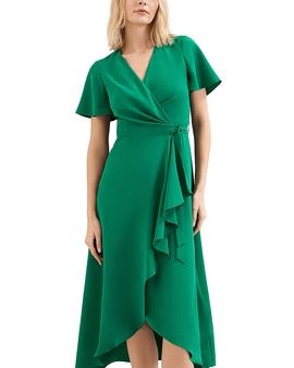 Phase Eight Phase Eight Julissa Green Wrap Dress