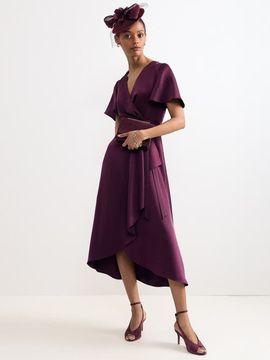 Phase Eight Phase Eight Julissa Satin Midi Dress