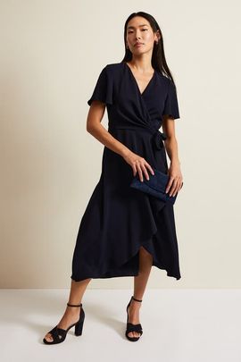 Phase Eight Phase Eight Julissa Short Sleeve Wrap Dress