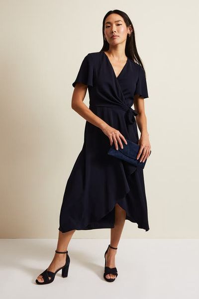 Phase Eight Phase Eight Julissa Short Sleeve Wrap Dress