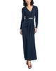 Phase Eight Phase Eight Katharine Long Sleeve Draped Hardware Maxi Dress - 1
