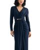 Phase Eight Phase Eight Katharine Long Sleeve Draped Hardware Maxi Dress - 2