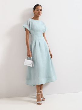 Phase Eight Phase Eight Laya Boat Neck Midi Dress