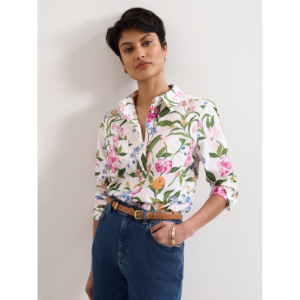 Phase Eight Phase Eight Long Sleeve Relaxed Fit Shirt