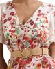 Phase Eight Phase Eight Lovette Cream Floral Midi Dress - 4