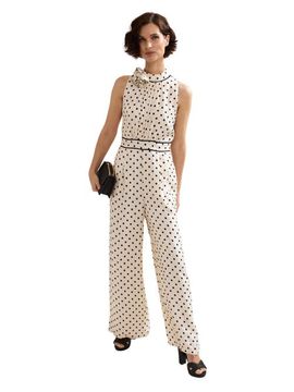 Phase Eight Phase Eight Marilee High-Neck Pleated Front Jumpsuit