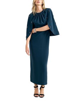 Phase Eight Phase Eight Michelle Jewelled Cape Maxi Dress