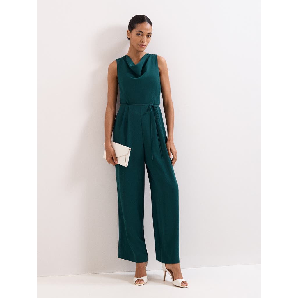 Phase Eight Phase Eight Monique Cowl Neck Wide Leg Jumpsuit