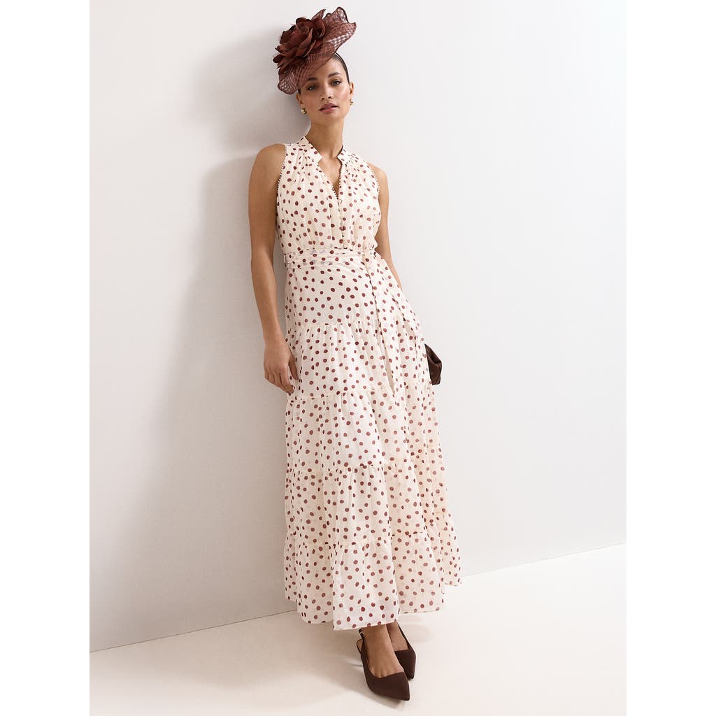 Phase Eight Phase Eight Nita Polka Dot Maxi Dress