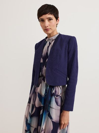 Phase Eight Phase Eight Olivia Textured Short Jacket