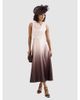 Phase Eight Phase Eight Ombre Cowl Neck Midi Dress - 1