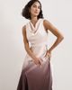 Phase Eight Phase Eight Ombre Cowl Neck Midi Dress - 3