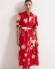 Phase Eight Phase Eight Petite Delphine Belted Midi Shirt Dress - 3