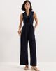 Phase Eight Phase Eight Petite Emry Cowl Neck Wide Leg Jumpsuit - 1