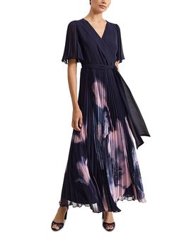 Phase Eight Phase Eight Petites Abigail Textured Wrap Dress