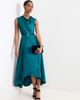 Phase Eight Phase Eight Sabrianna Cowl Neck Belted Midi Dress - 3
