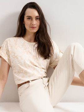 Phase Eight Phase Eight Soft Drape Floral Short Sleeve Top