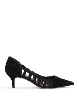 Phase Eight Phase Eight Women's Cut Out Suede Pumps