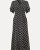 Phase Eight Phase Eight Yasmine V-Neck Printed A-Line Dress - 2