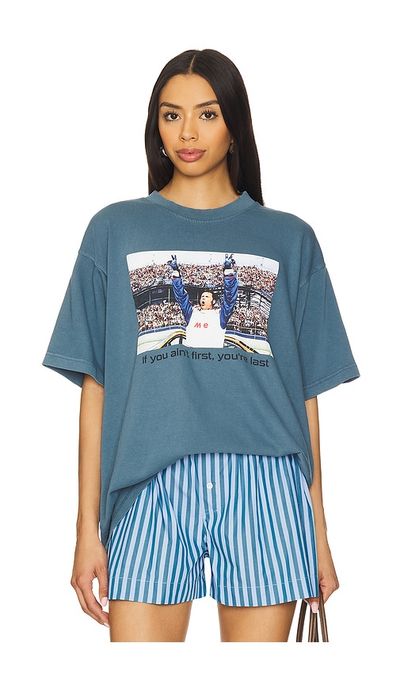 Philcos Philcos Talladega Nights If You Ain't First, You're Last Boxy Tee