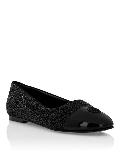 PHILIPP PLEIN PHILIPP PLEIN Ballerina Flats Mix Strass Women