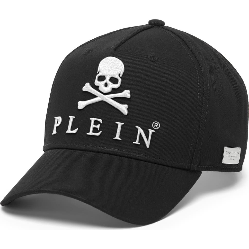 PHILIPP PLEIN PHILIPP PLEIN Baseball Cap Skull&Amp;Bones Luxury Unisex