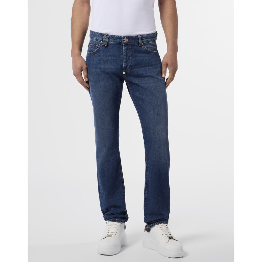 PHILIPP PLEIN PHILIPP PLEIN Basic Straight Cut Jeans Men