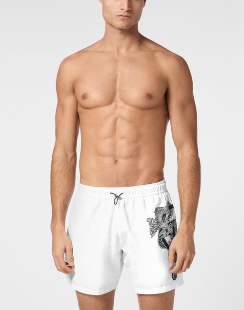 PHILIPP PLEIN PHILIPP PLEIN Beachwear Short Trousers Dragon Men