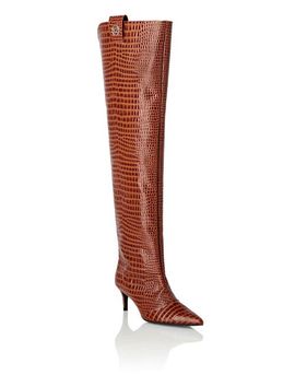 PHILIPP PLEIN PHILIPP PLEIN Boots Low Heels Overknee Cocco Women