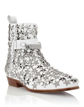 PHILIPP PLEIN PHILIPP PLEIN Boots Mid Flat Stars Unisex