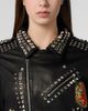 PHILIPP PLEIN PHILIPP PLEIN Boxy Fit Biker Jacket Studs &Amp; Patches Women - 2