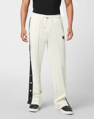 PHILIPP PLEIN PHILIPP PLEIN Buttoned-Up Tracksuit Trousers Plein Deluxe Signature Men
