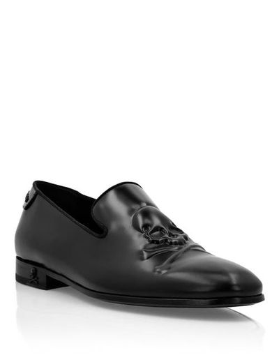 PHILIPP PLEIN PHILIPP PLEIN Calf Skin Leather Loafers Men