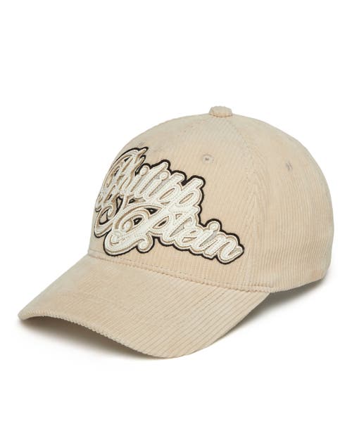 PHILIPP PLEIN PHILIPP PLEIN Corduroy Cap Signature Unisex