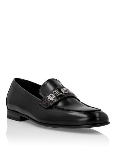 PHILIPP PLEIN PHILIPP PLEIN Croco Printed Leather Loafers Men