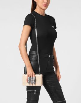PHILIPP PLEIN PHILIPP PLEIN Croco Printed Leather Mini Bag Women