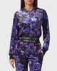 PHILIPP PLEIN PHILIPP PLEIN Cropped Hoodie Sweatjacket Flowers Women - 1