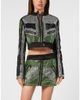 PHILIPP PLEIN PHILIPP PLEIN Cropped Leather Biker Jacket Strass Women - 1